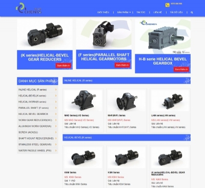 Thiết kế web giá rẻ công ty Chenta