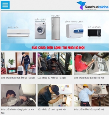 Thiết kế web giá rẻ công ty thương mại dịch vụ Vũ Hoàng