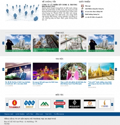 Thiết kế website ANDATPHU.COM.VN