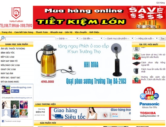 Thiết kế website : BINHSIEUTOC.VN