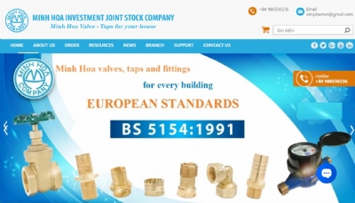 Thiết kế web giá rẻ BRASSVALVE.COM.VN