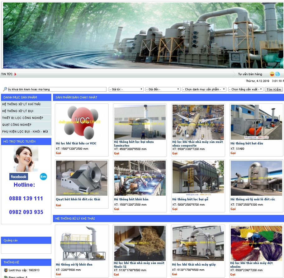 Thiết kế website DAILYQUAT.COM