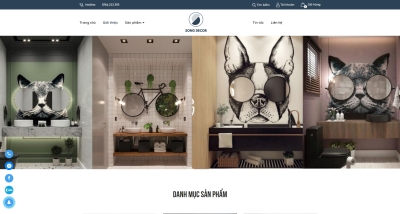 Thiết kế web giá rẻ GUONGDEP.COM.VN