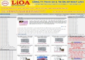 Thiết kế web giá rẻ Lioa Nhật Linh