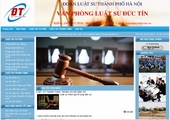 Thiết kế web : LUATSUDUCTIN.COM.VN