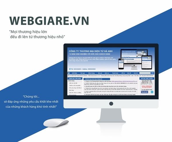 Nâng cấp website giá siêu rẻ: 1 tr