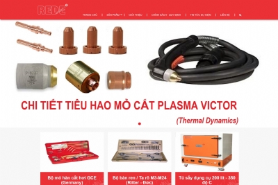 Thiết kế web giá rẻ công ty cổ phần Red-E