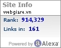 Làm sao để chèn code alexa vào web?