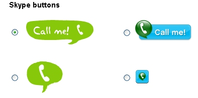 Chèn trạng thái online Yahoo Messenger & Skype vào web