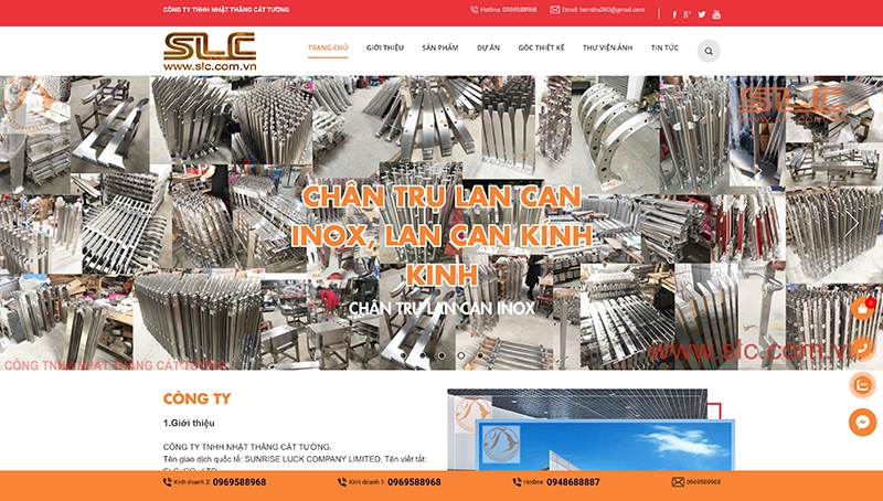 Thiết kế web giá rẻ SLC.COM.VN