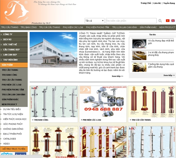 Thiết kế website SLC.COM.VN