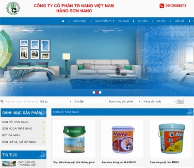 Thiết kế web giá rẻ SONNANOVN.VN