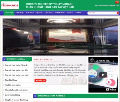 Thiết kế web giá rẻ SỬA CHỮA BƠM CHÂN KHÔNG