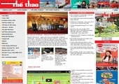 Thiết kế website giá rẻ: TAPCHITHETHAO.VN