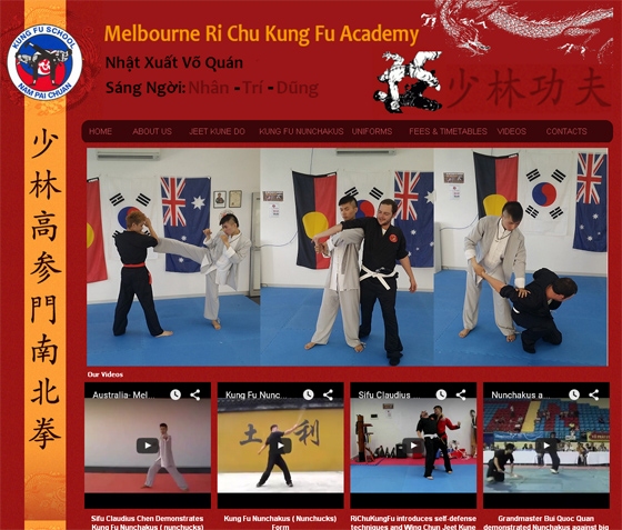 Thiết kế web site: RICHUKUNGFU.COM