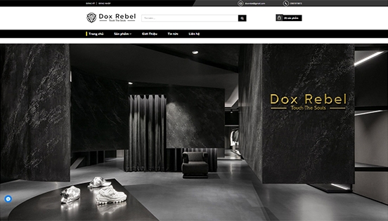 Thiết kế web giá rẻ DOXREBEL.CLUB