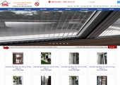 Thiết kế web giá rẻ cửa lưới chống muỗi Hoàng Gia