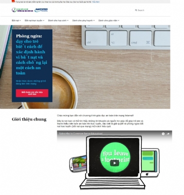 Thiết kế web giá rẻ trường đại học giáo dục - đại học quốc gia Hà Nội