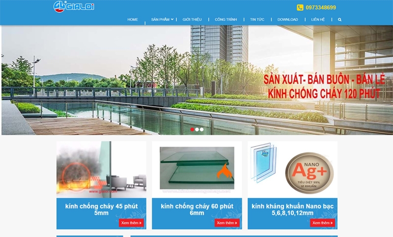 Thiết kế web giá rẻ Gia Lợi