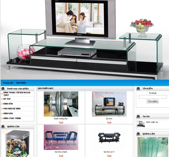 Thiết kế website giá rẻ: KINHXUANVU.NET