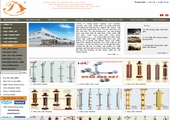 Thiết kế web giá rẻ linh kiện cầu thang
