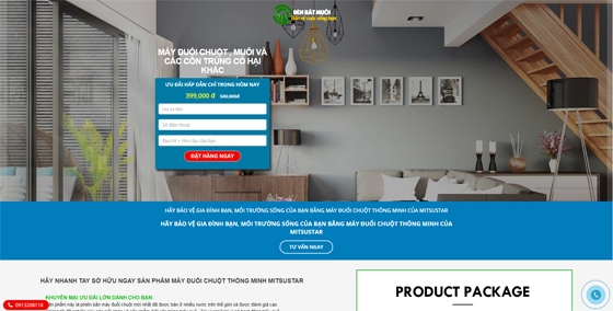 Thiết kế web giá rẻ mayduoichuot.vn