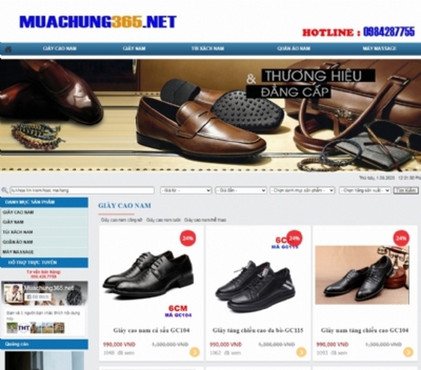 Thiết kế web giá rẻ MUACHUNG365.NET