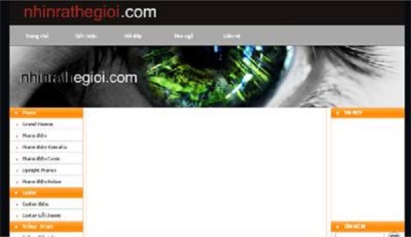 Thiết kế web giá rẻ công ty nhìn ra thế giới