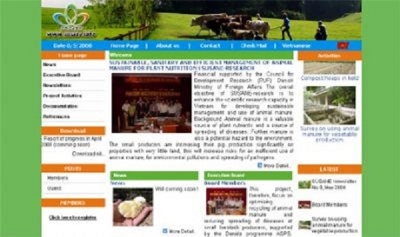 Thiết kế web giá rẻ công ty Susanne Project