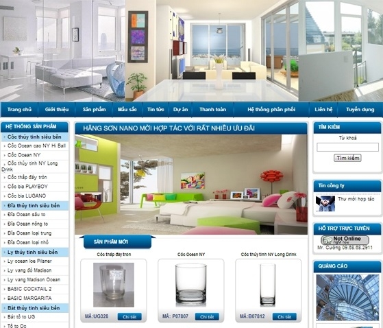 Thiết kế web giá rẻ công ty TNHH một thành viên thương mại Bảo Hà