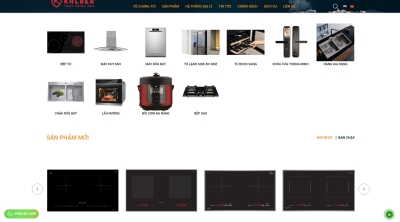Thiết kế web giá rẻ KALBER.VN