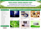 Thiết kế website : THAODUOCTHIENNHIENVIET.COM