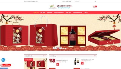 Thiết kế website giá rẻ QUATETST.COM
