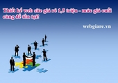 Thiết kế web site giá rẻ 1,5 triệu - mức giá cuối cùng để tồn tại!