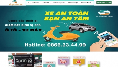 Thiết kế website giá rẻ VIETTEL-BRVT.COM